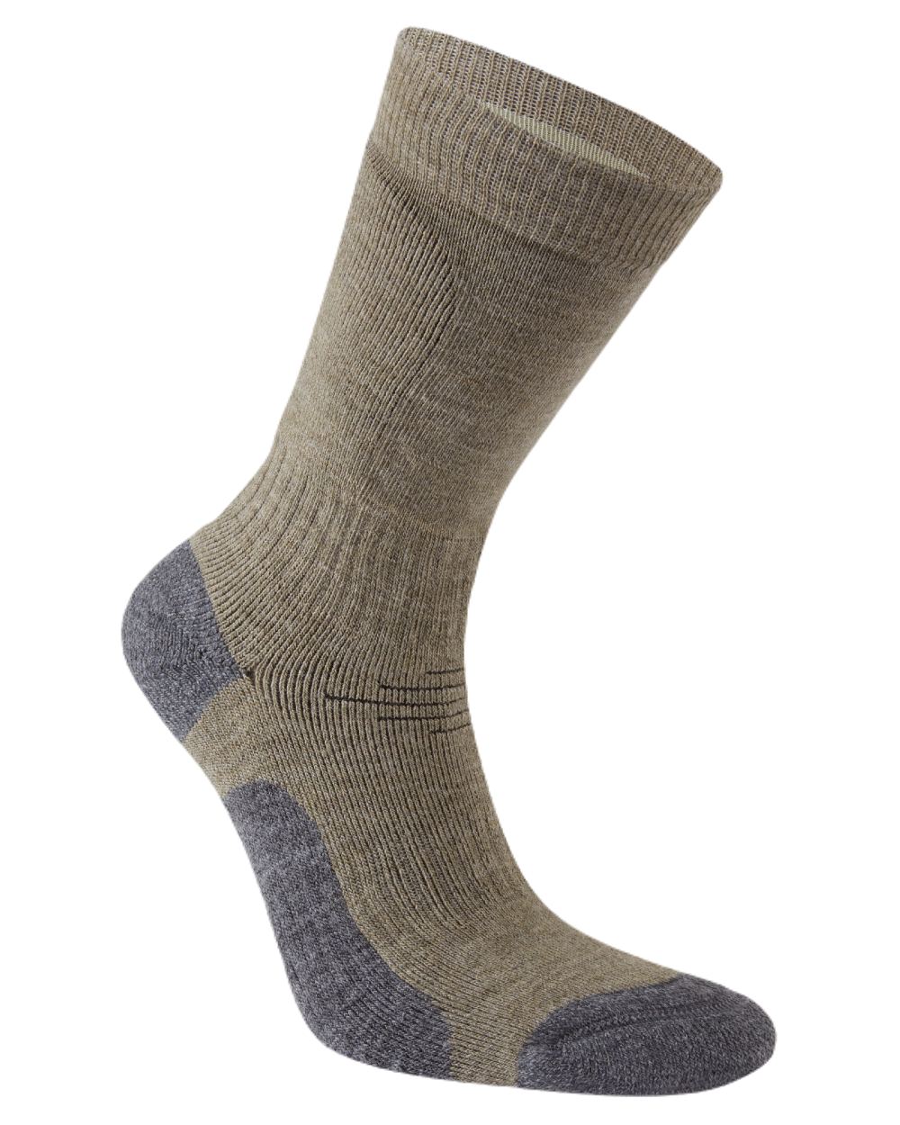 Vert coloured Craghoppers National Trust Trek Socks on white background