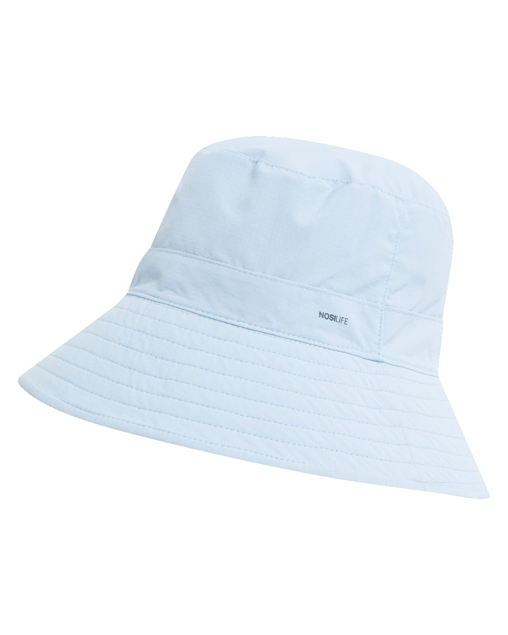 Black Pepper Niagara Blue coloured Craghoppers NosiLife Sun Hat III on white background