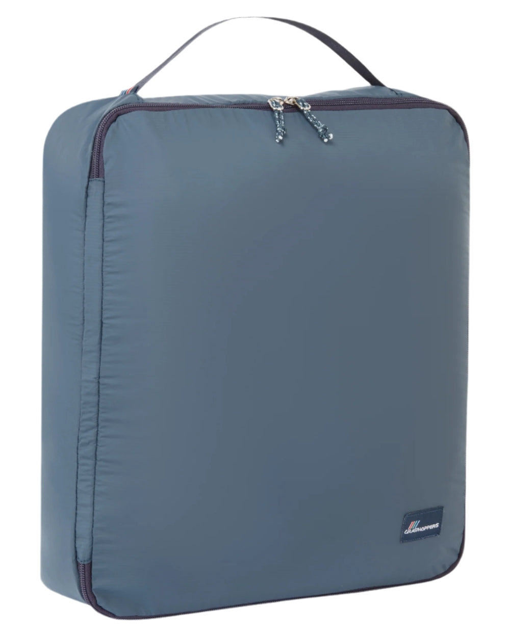 Blue Stone coloured Craghoppers Odour Control Packing Cube II on white background