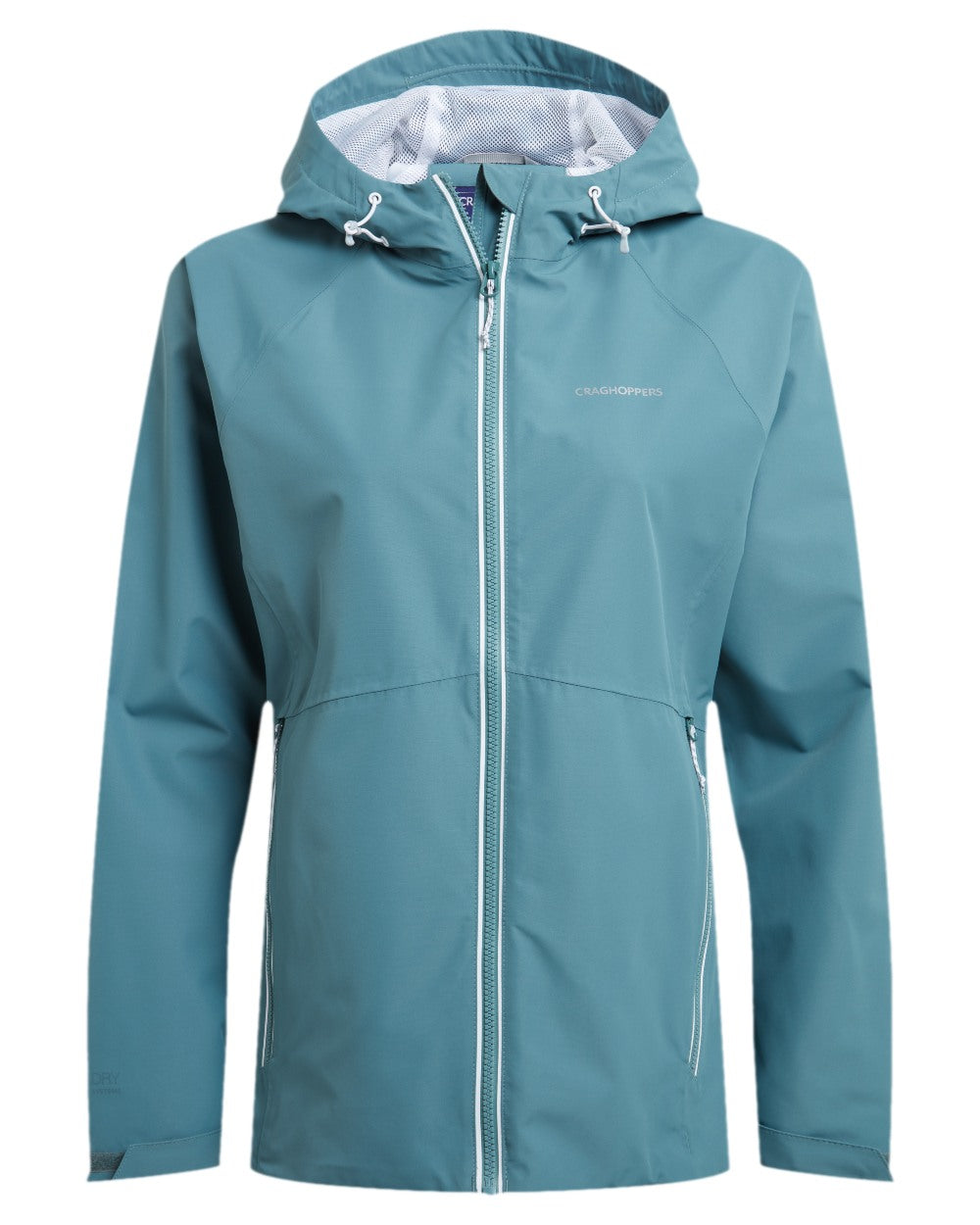 Atlantic Coloured Craghoppers Womens Brielle Waterproof Jacket on white background