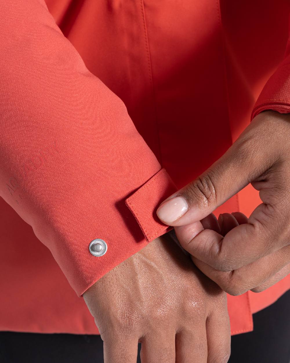 Compote Red Coloured Craghoppers Womens Caldbeck II Thermic Waterproof Jacket on white background