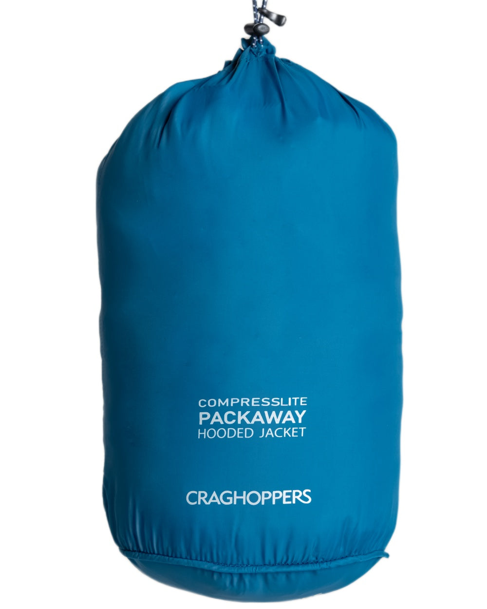 Porcelain Blue Coloured Craghoppers Womens Compresslite IX Hooded Insulating Jacket on white background