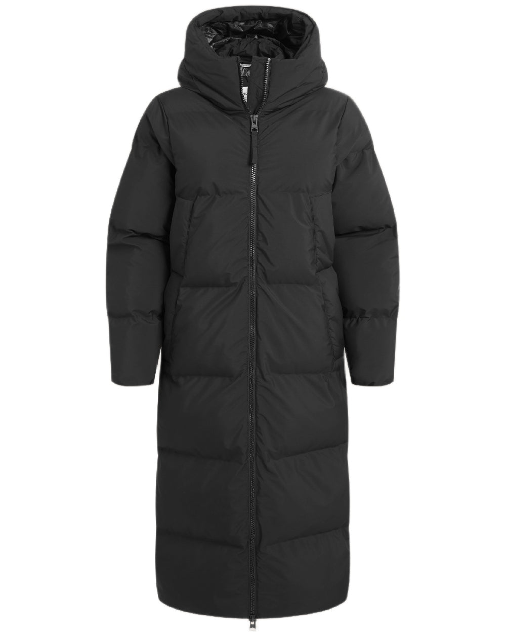 Black Coloured Craghoppers Womens Fellbarrow Hooded Jacket on white background