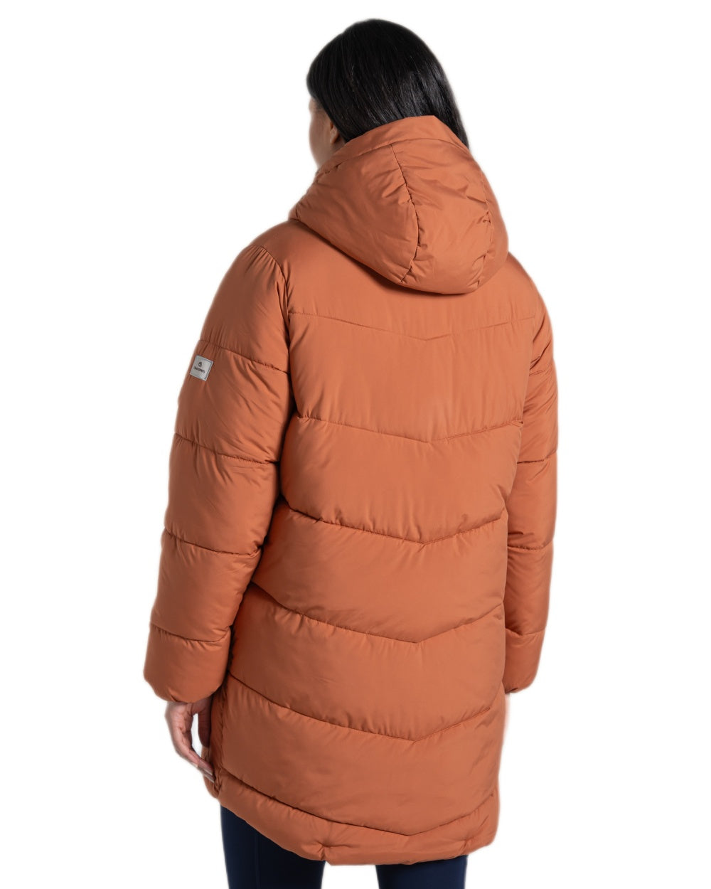 Tawny coloured Craghoppers Womens Kendal Jacket on white background