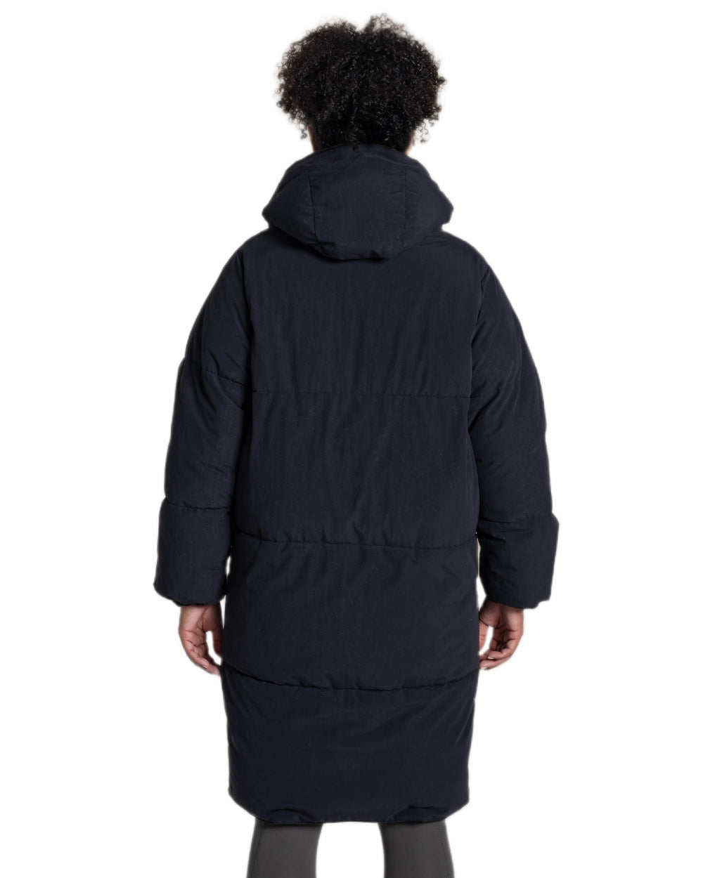 Black Coloured Craghoppers Womens Middlefell Reversible Jacket on white background