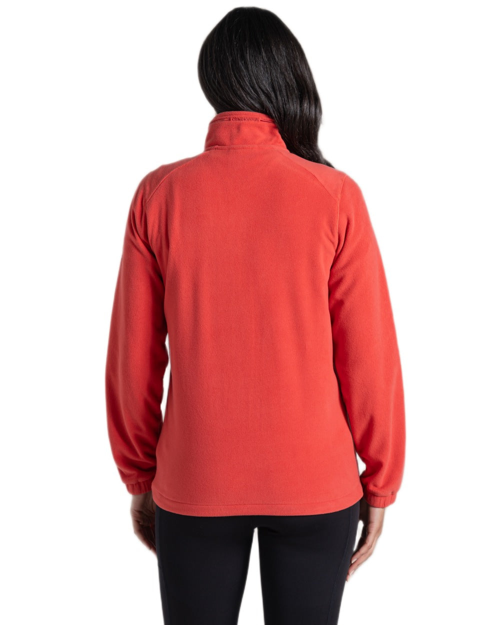 Compote Red Coloured Craghoppers Womens Miska Plus II Jacket on white background