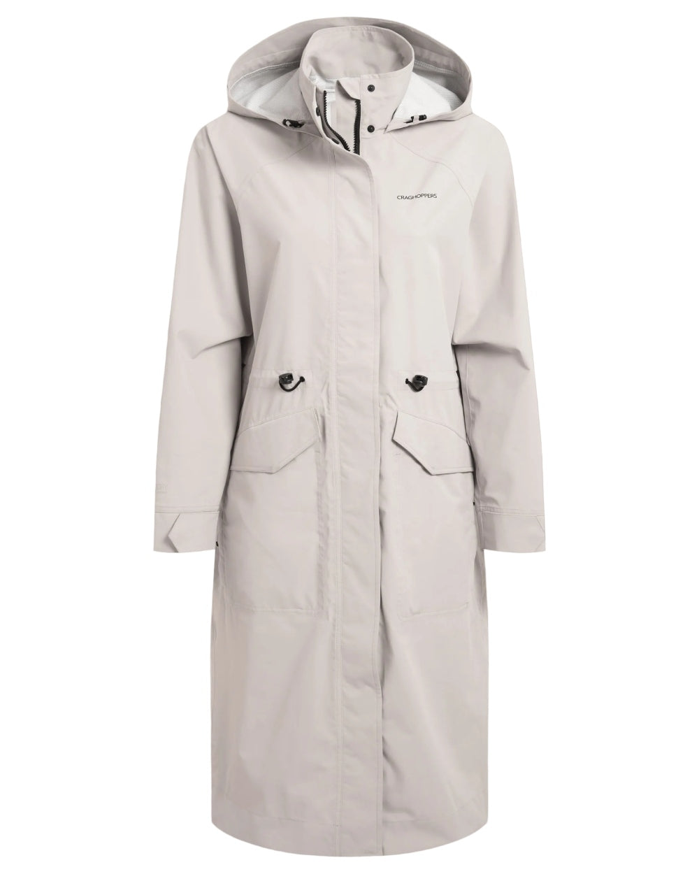 Oyster coloured Craghoppers Womens Naima Jacket on white background