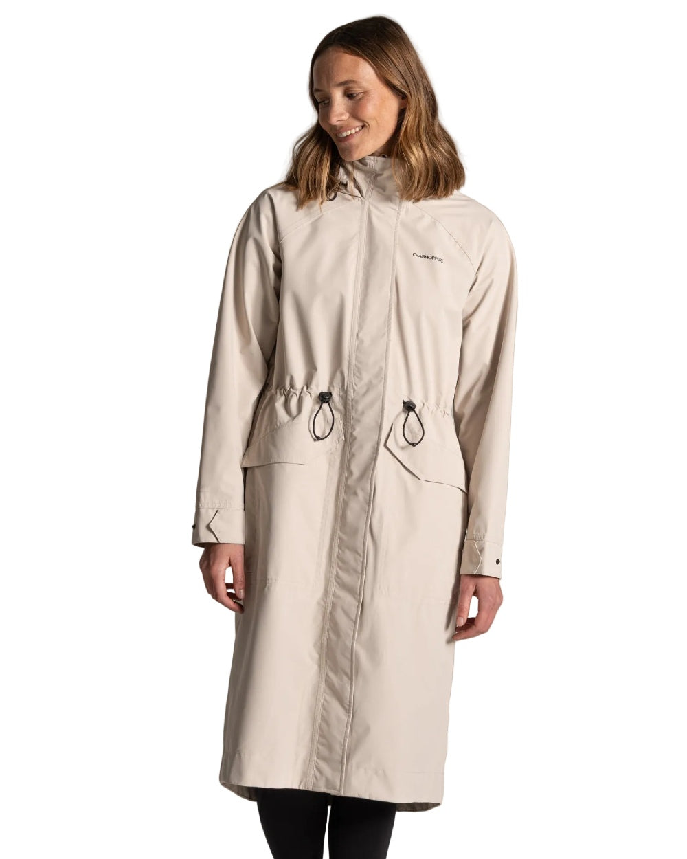 Oyster coloured Craghoppers Womens Naima Jacket on white background