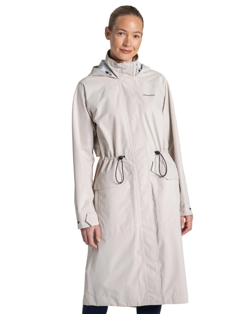 Oyster coloured Craghoppers Womens Naima Jacket on white background