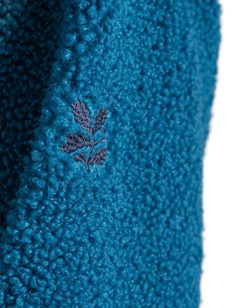 Porcelain Blue coloured Craghoppers Womens National Trust Avens Full Zip Fleece Jacket on white background