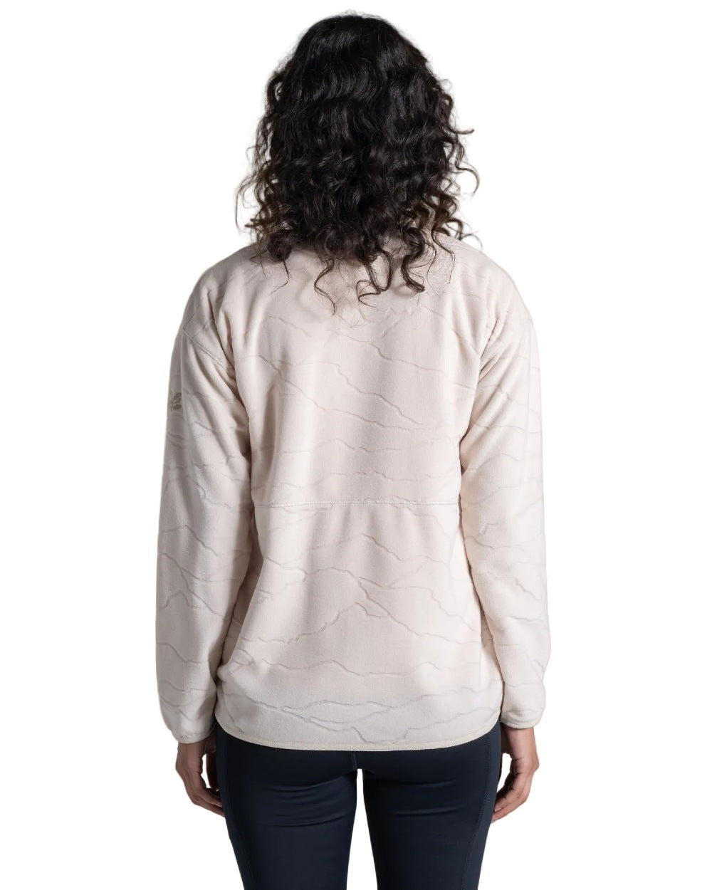 Ecru coloured Craghoppers Womens National Trust Wheatear Jacket on white background