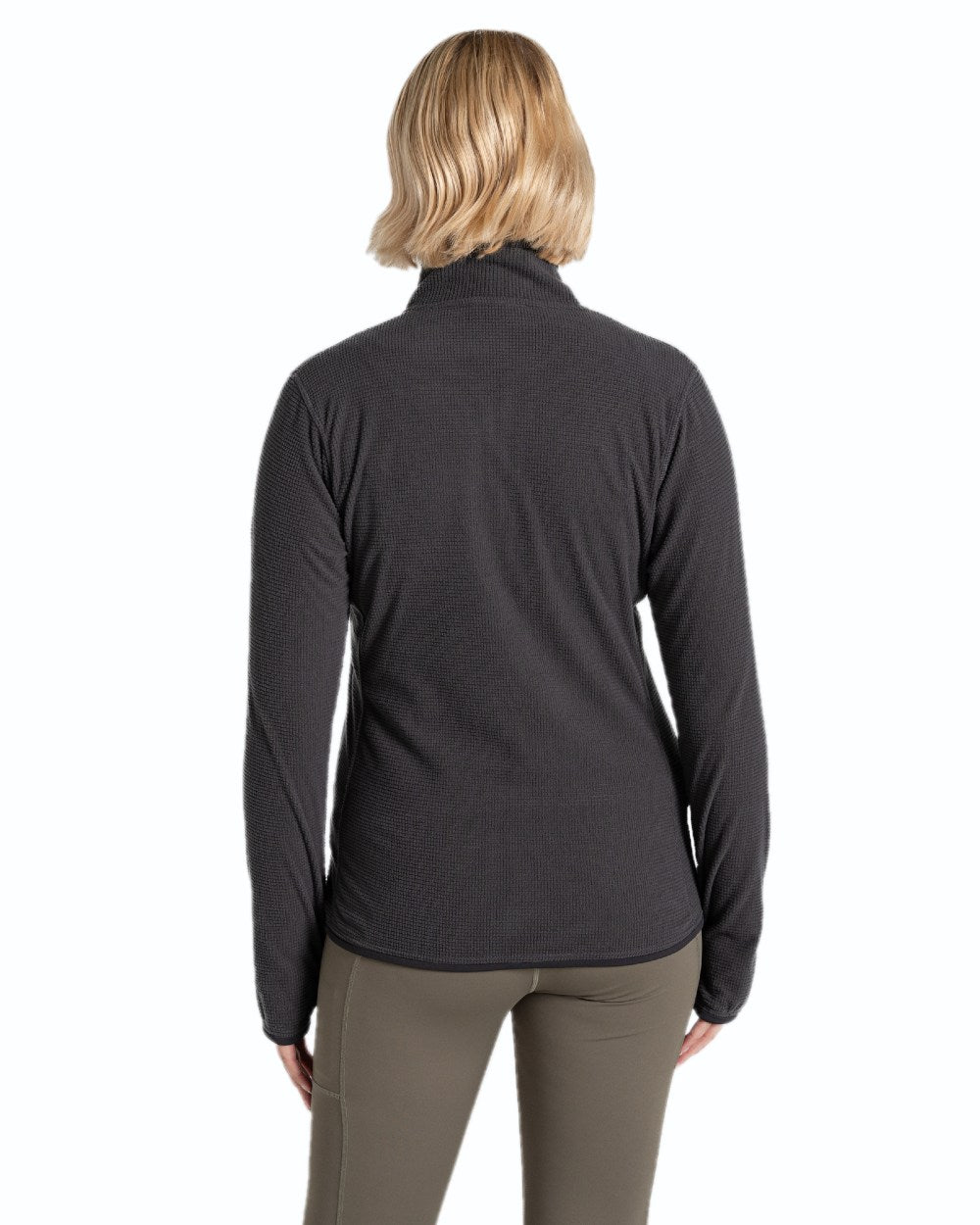 Charcoal coloured Craghoppers Womens NosiLife Anya Jacket on white background