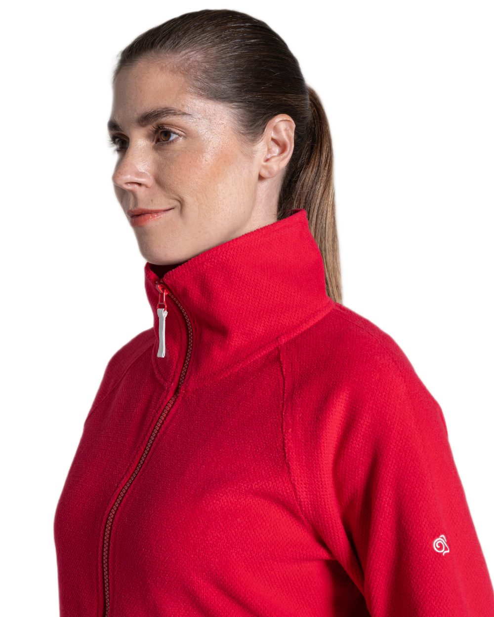 Amarylis coloured Craghoppers Womens Raja Jacket on white background