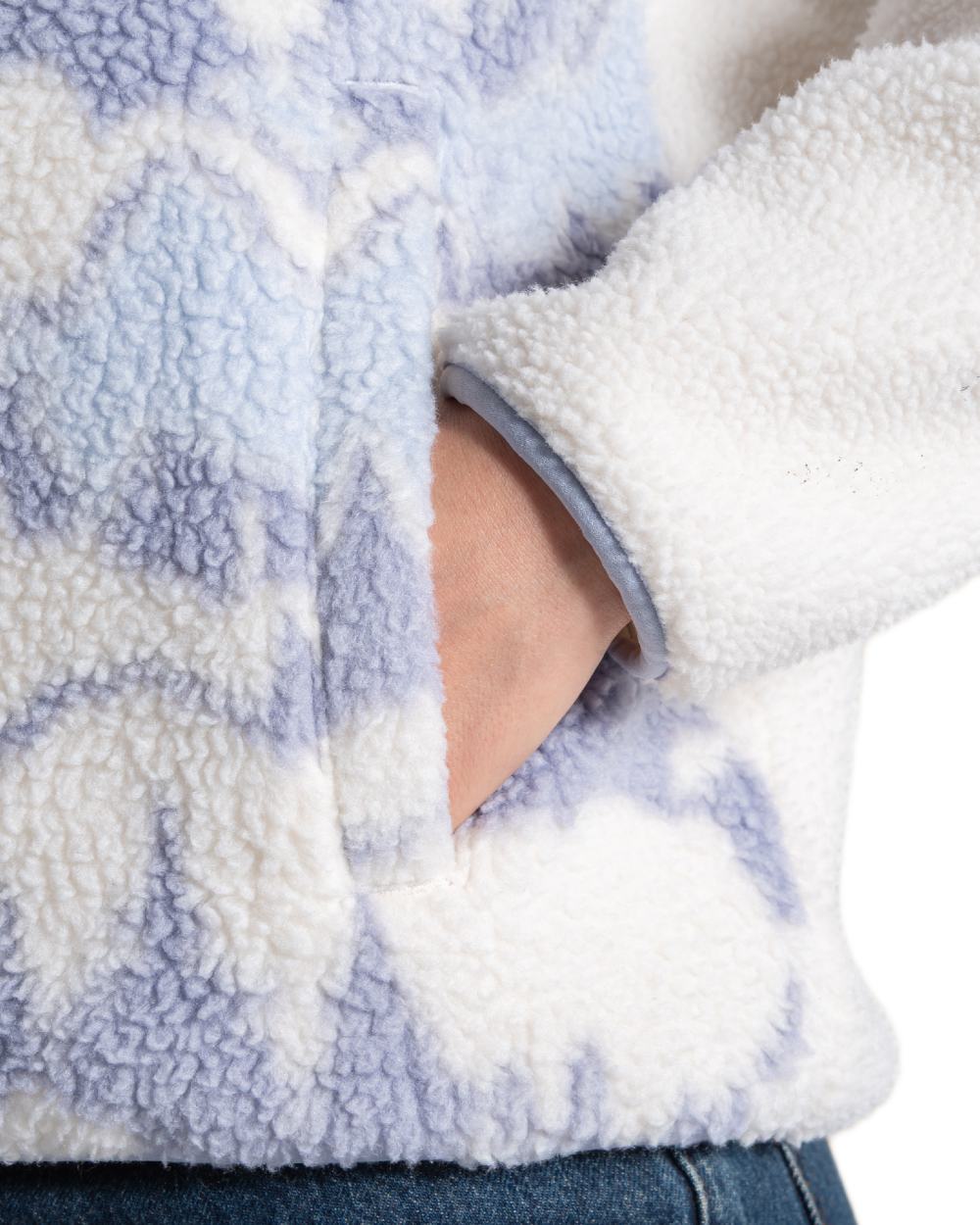 Mist Blue Coloured Craghoppers Womens Rosemary Overhead Top on white background