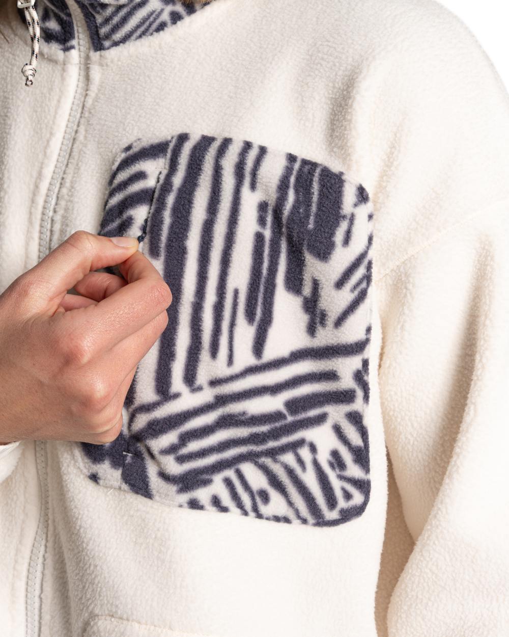 Ecru coloured Craghoppers Womens Sanaa Jacket on white background