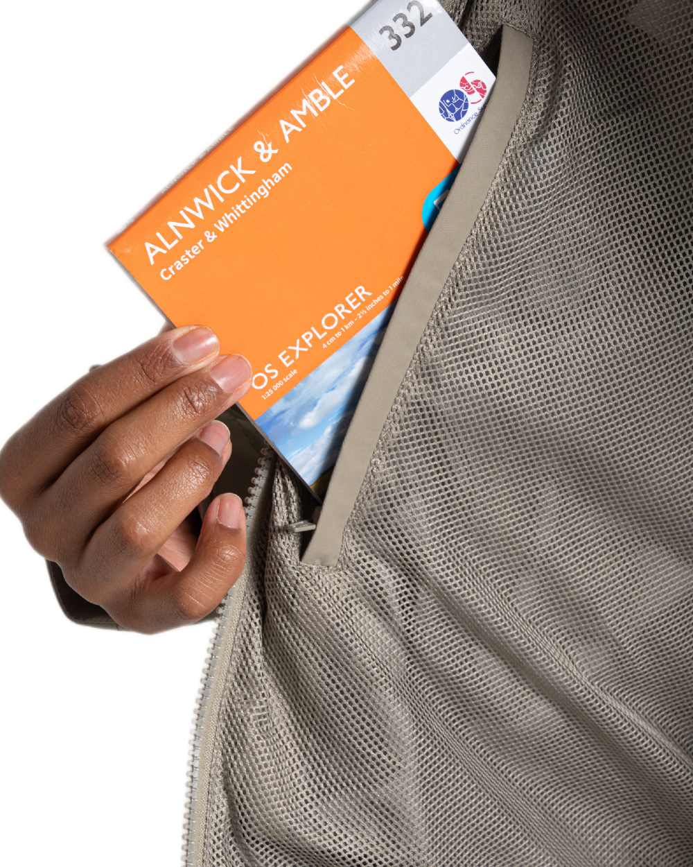 Vert coloured Craghoppers Womens Solla Waterproof Jacket on white background