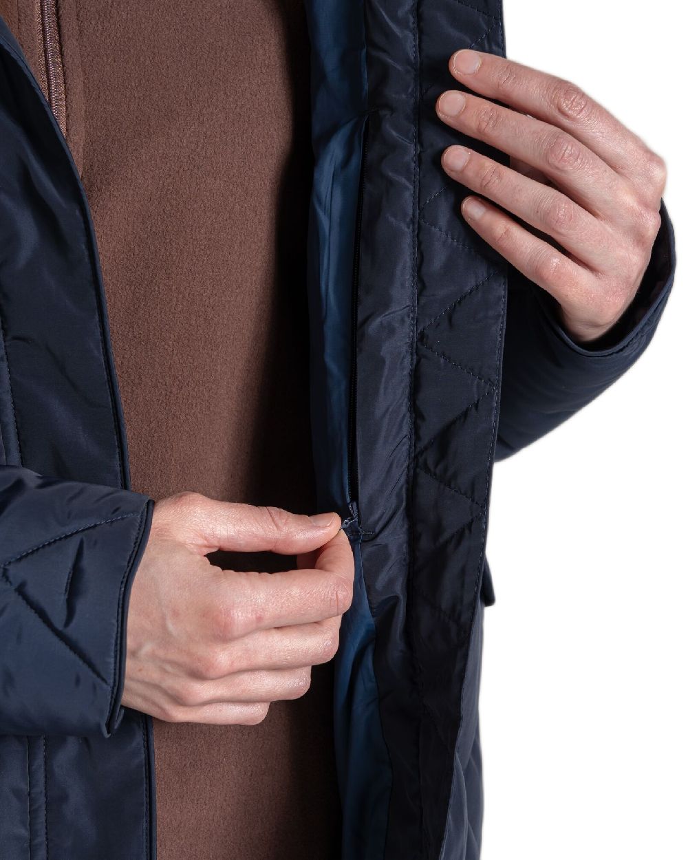 Dark Sapphire Coloured Craghoppers Womens Sweetgrass Jacket on white background