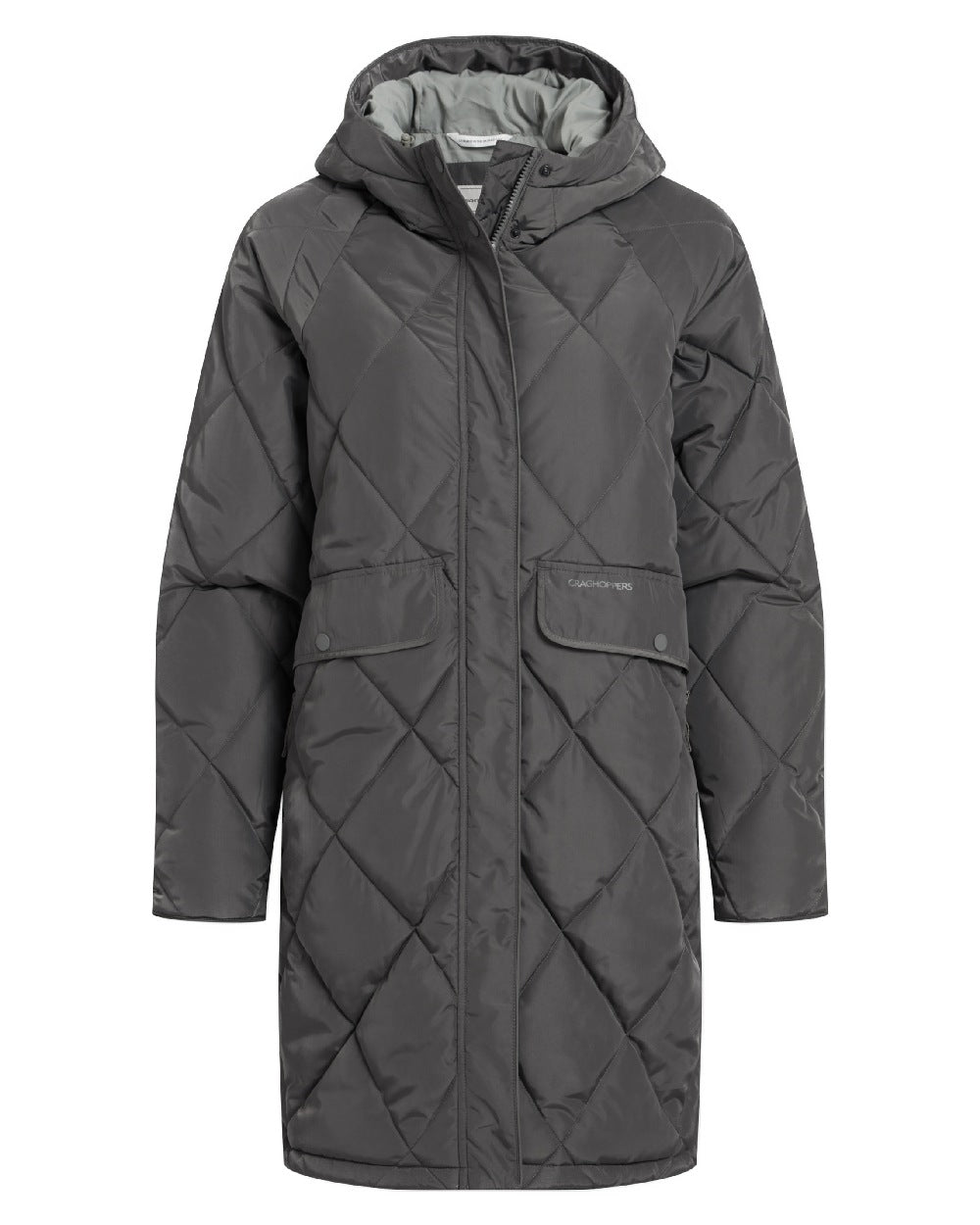 Nori Green Coloured Craghoppers Womens Sweetgrass Jacket on white background