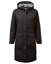 Craghoppers Caithness Long Waterproof Jacket in Black #colour_black