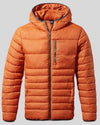 Craghoppers Mens Compresslite VIII Hooded Jacket in Potters Clay #colour_potters-clay