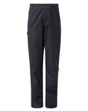 Dark Navy Coloured Craghoppers Childrens Kiwi II Trousers On A White Background #colour_dark-navy