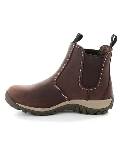 DeWalt Radial Leather Safety Dealer Boots in Brown