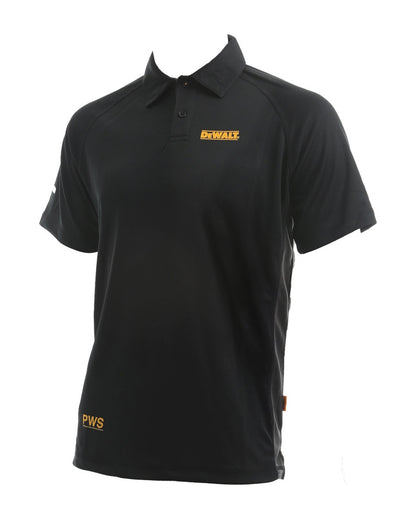 DeWalt Rutland Performance Polo Shirt in Black