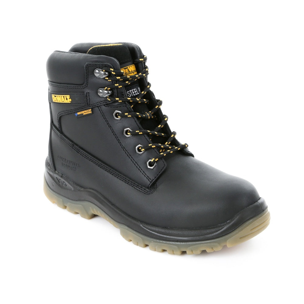 DeWalt Titanium 6&quot; Waterproof Safety Boots in Black 