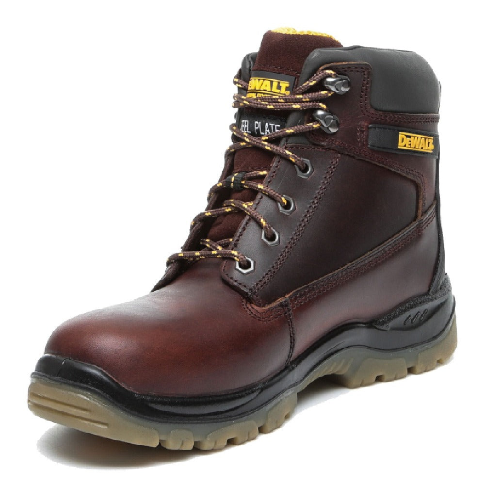 DeWalt Titanium 6&quot; Waterproof Safety Boots in Brown 
