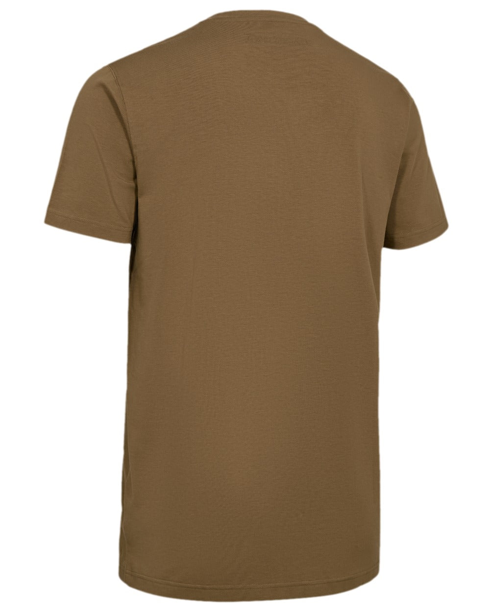 Butternut Coloured Deerhunter Bamboo T-Shirt on white background