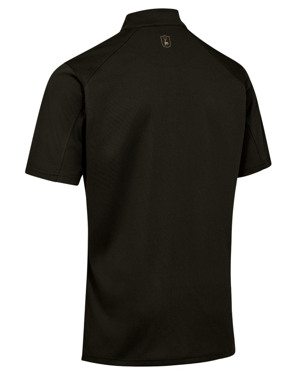 Forest Ember coloured Deerhunter Climate Half Zip T-Shirt with 37.5® Technology on white background