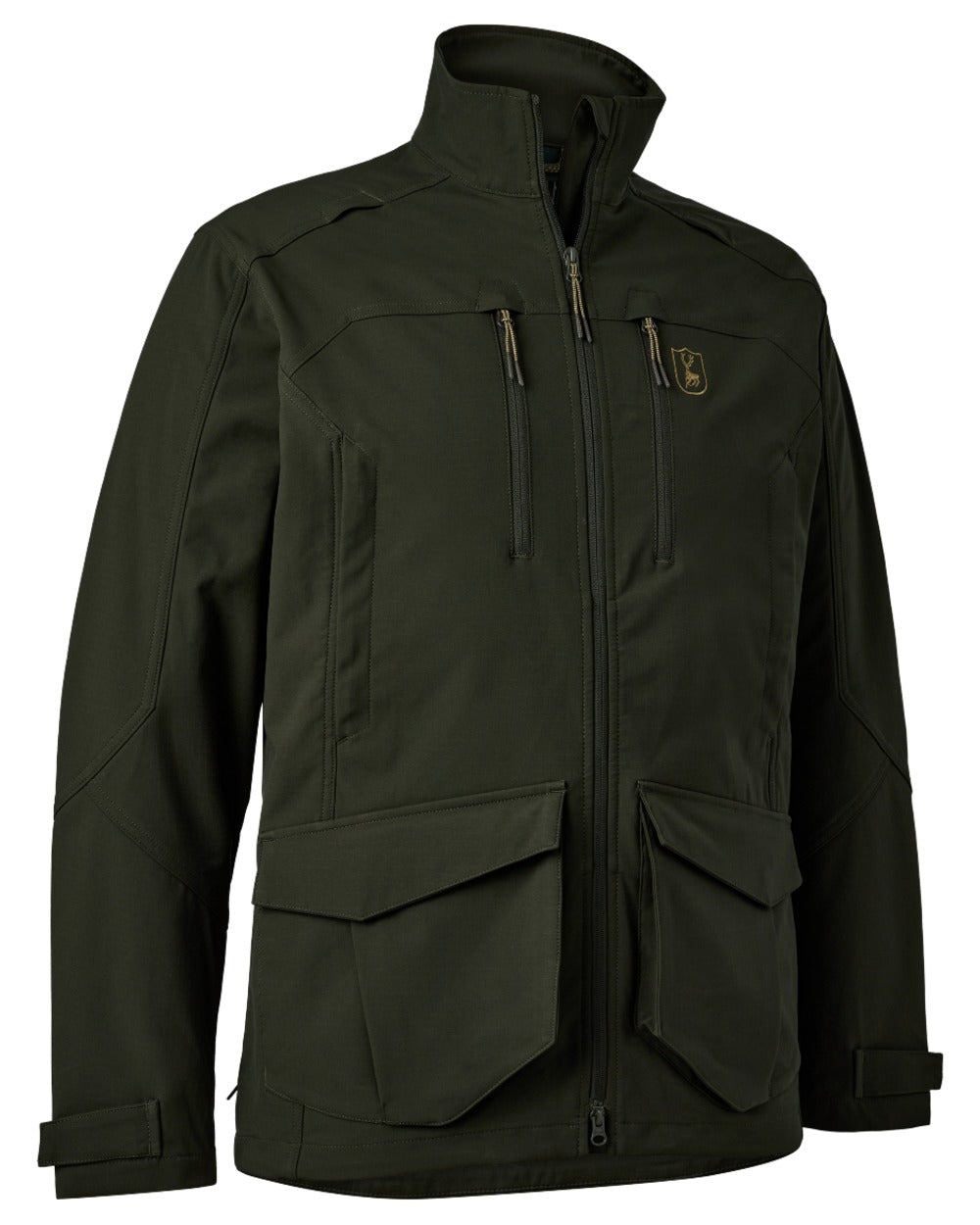 Forest Ember coloured Deerhunter Climate Jacket with 37.5® Technology on white background