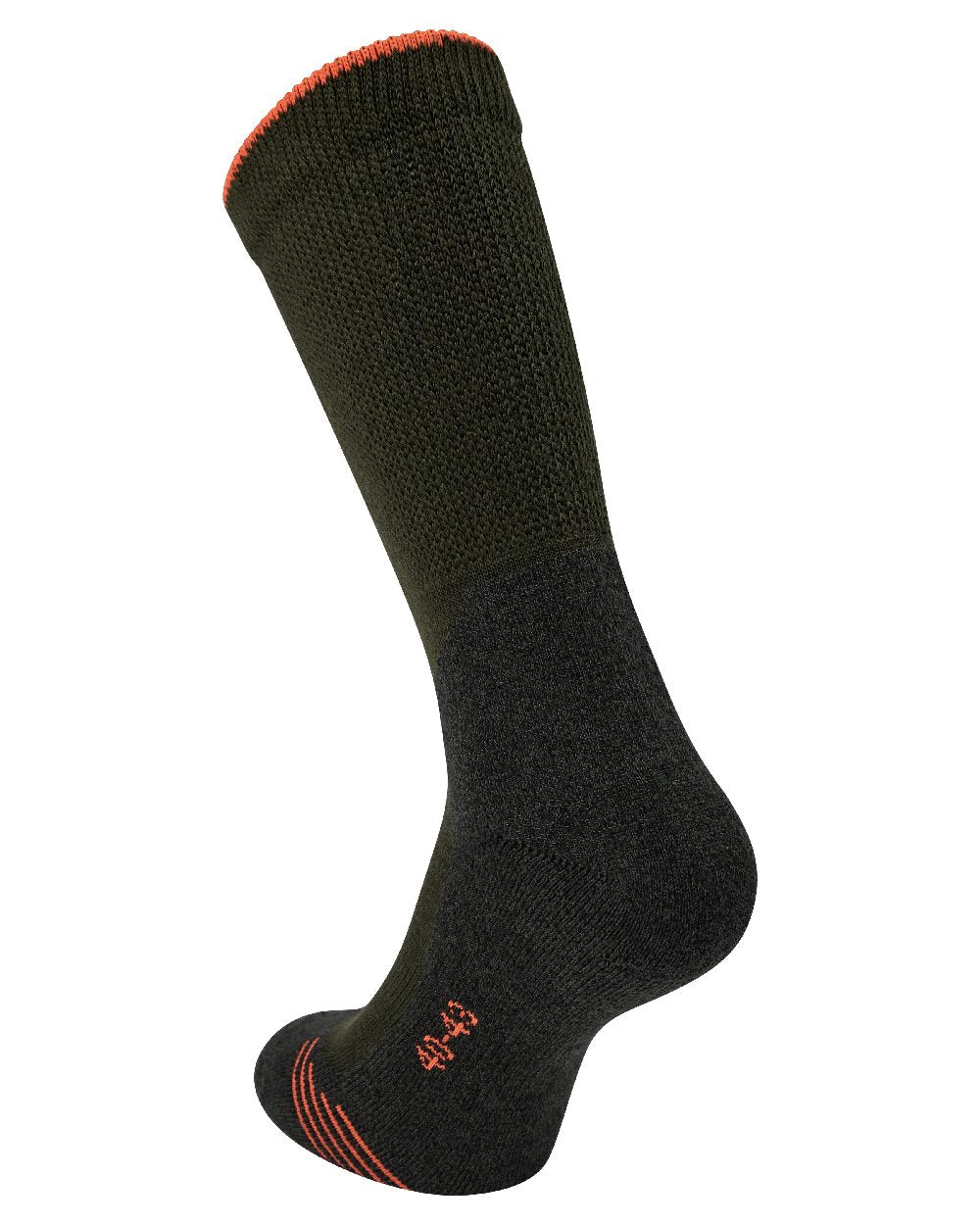 Forest Green coloured Deerhunter Coolmax Socks on white background