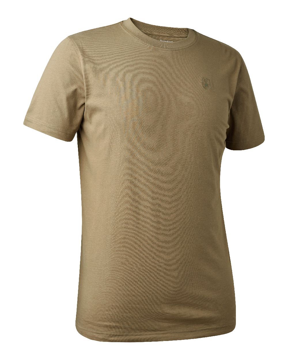 Driftwood coloured Deerhunter Easton T-Shirt on white background