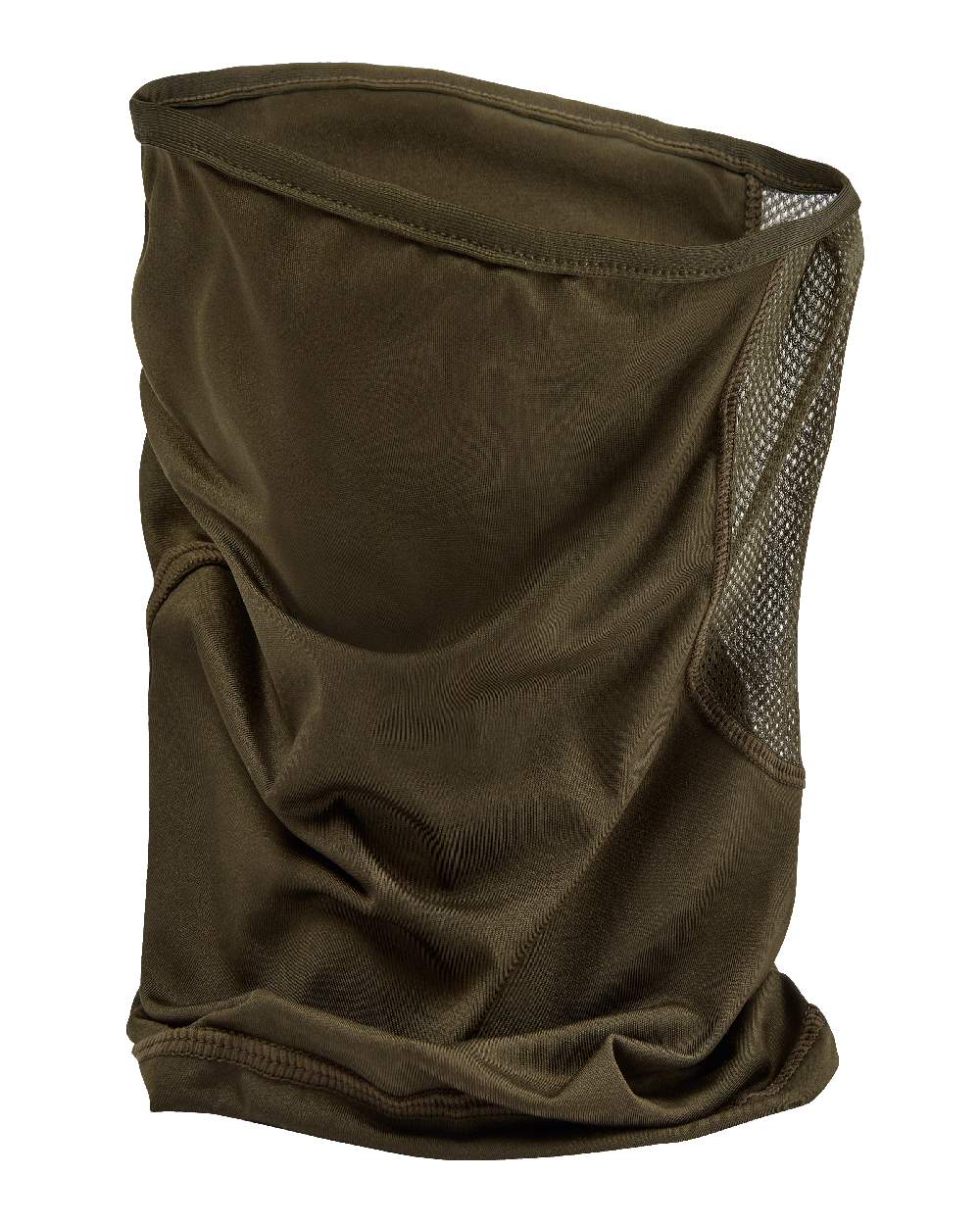 Art Green coloured Deerhunter Excape Facemask on white background