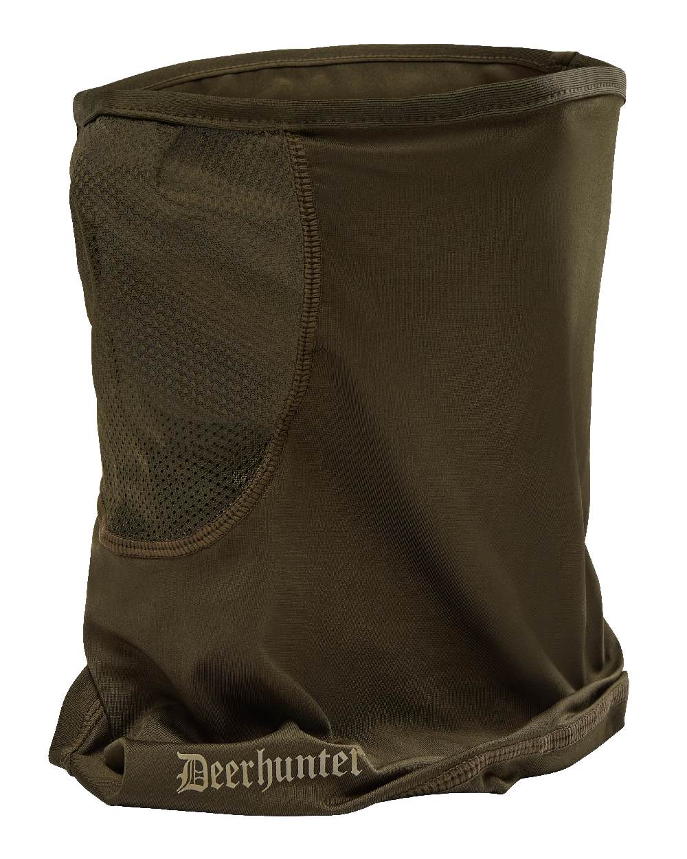 Art Green coloured Deerhunter Excape Facemask on white background