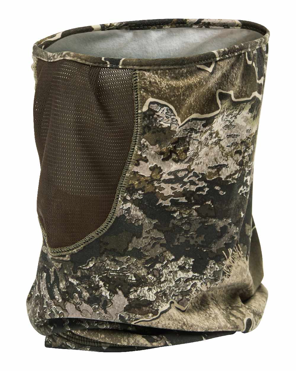 Realtree Excape coloured Deerhunter Excape Facemask on white background