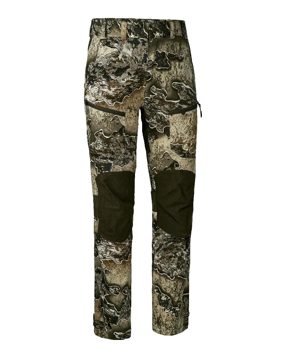 Realtree Excape coloured Deerhunter Excape Light Trousers on white background