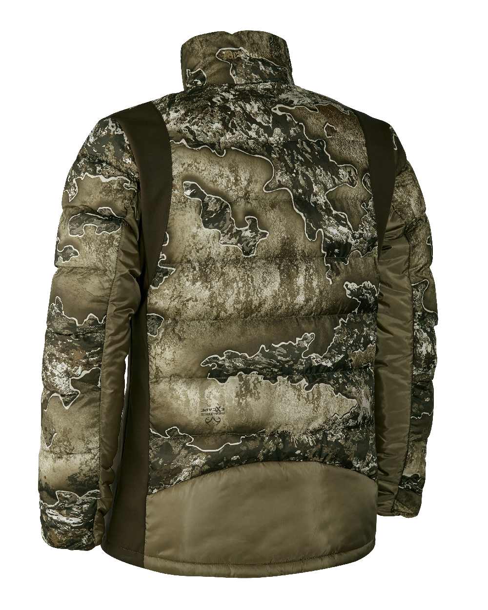 Realtree Excape coloured Deerhunter Excape Quilted Jacket on white background