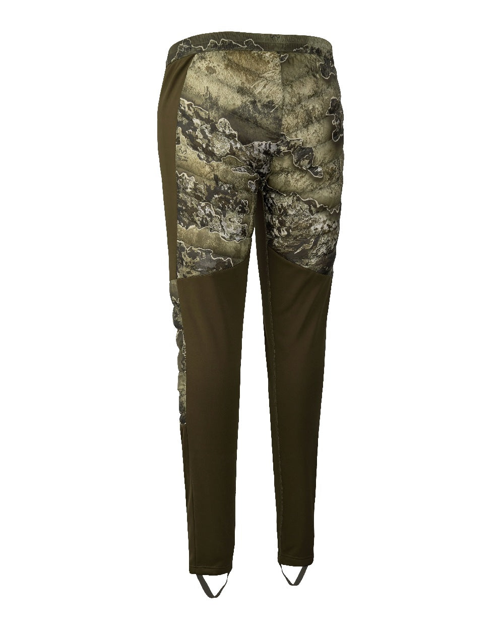 Realtree Excape coloured Deerhunter Excape Quilted Trousers on white background