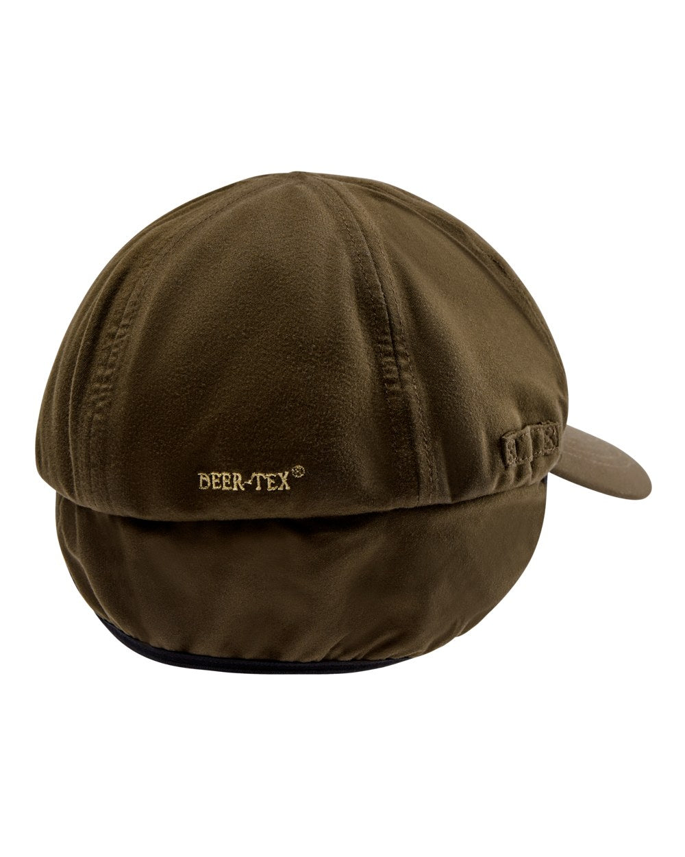 Art Green coloured Deerhunter Excape Winter Cap on white background
