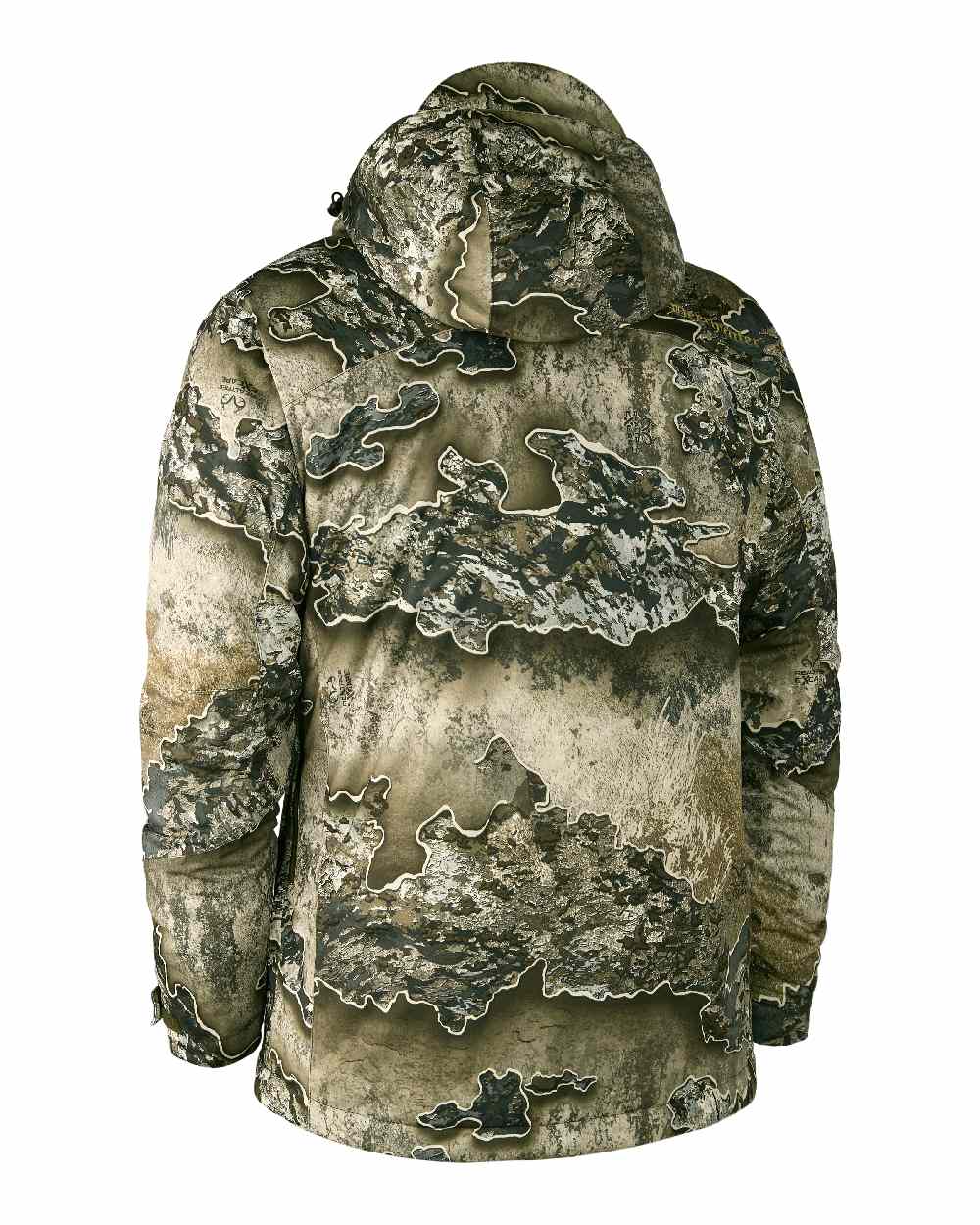 Realtree Excape coloured Deerhunter Excape Winter Waterproof Jacket on white background
