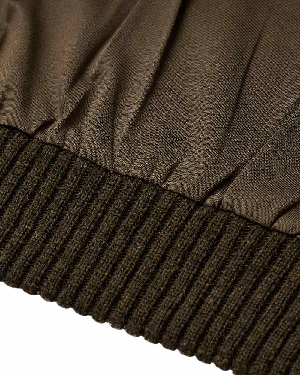 Woodland Melange Coloured Deerhunter Finley Stormliner Knit on white background