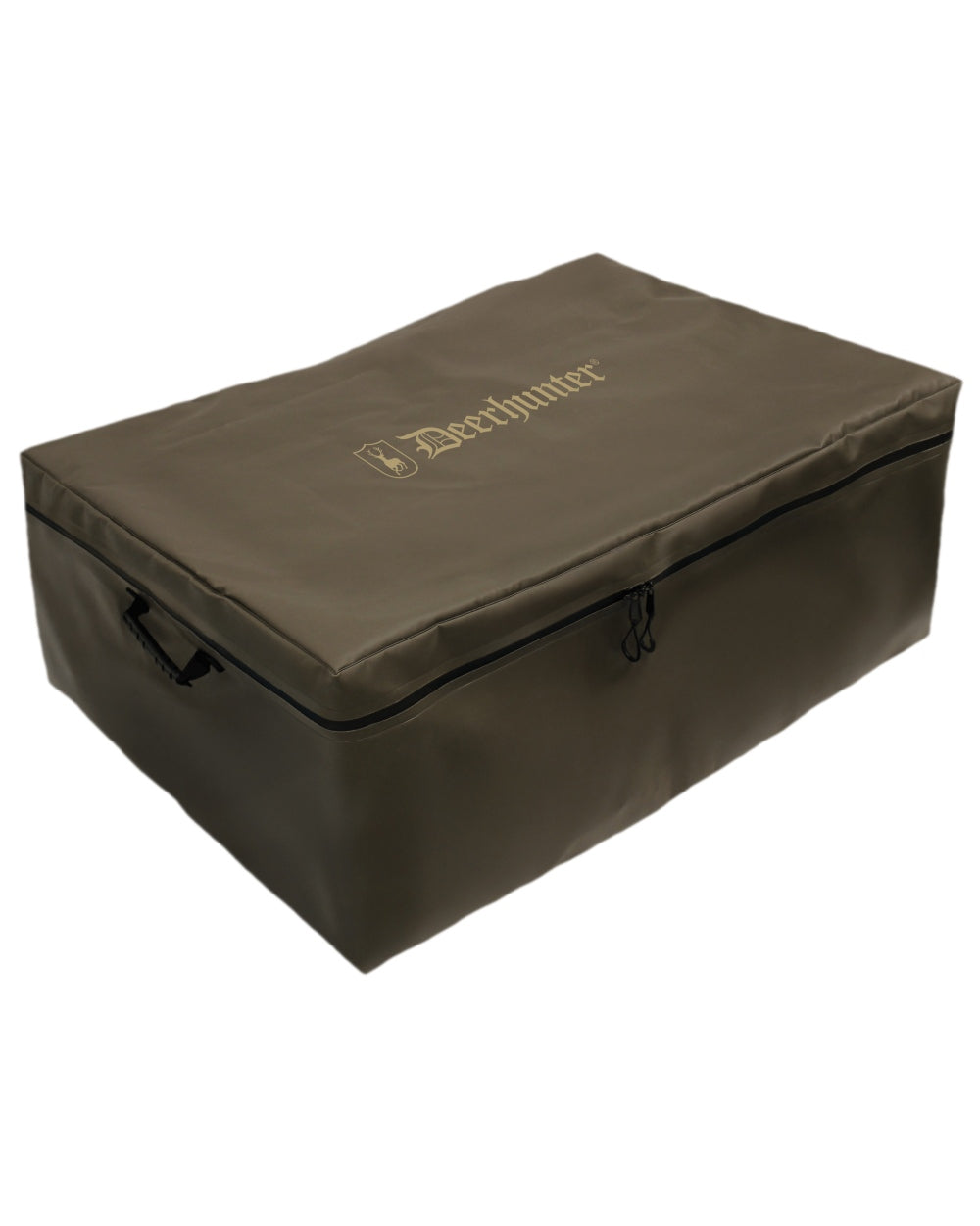 Art Green Coloured Deerhunter Game Bag With Zip Top on white background