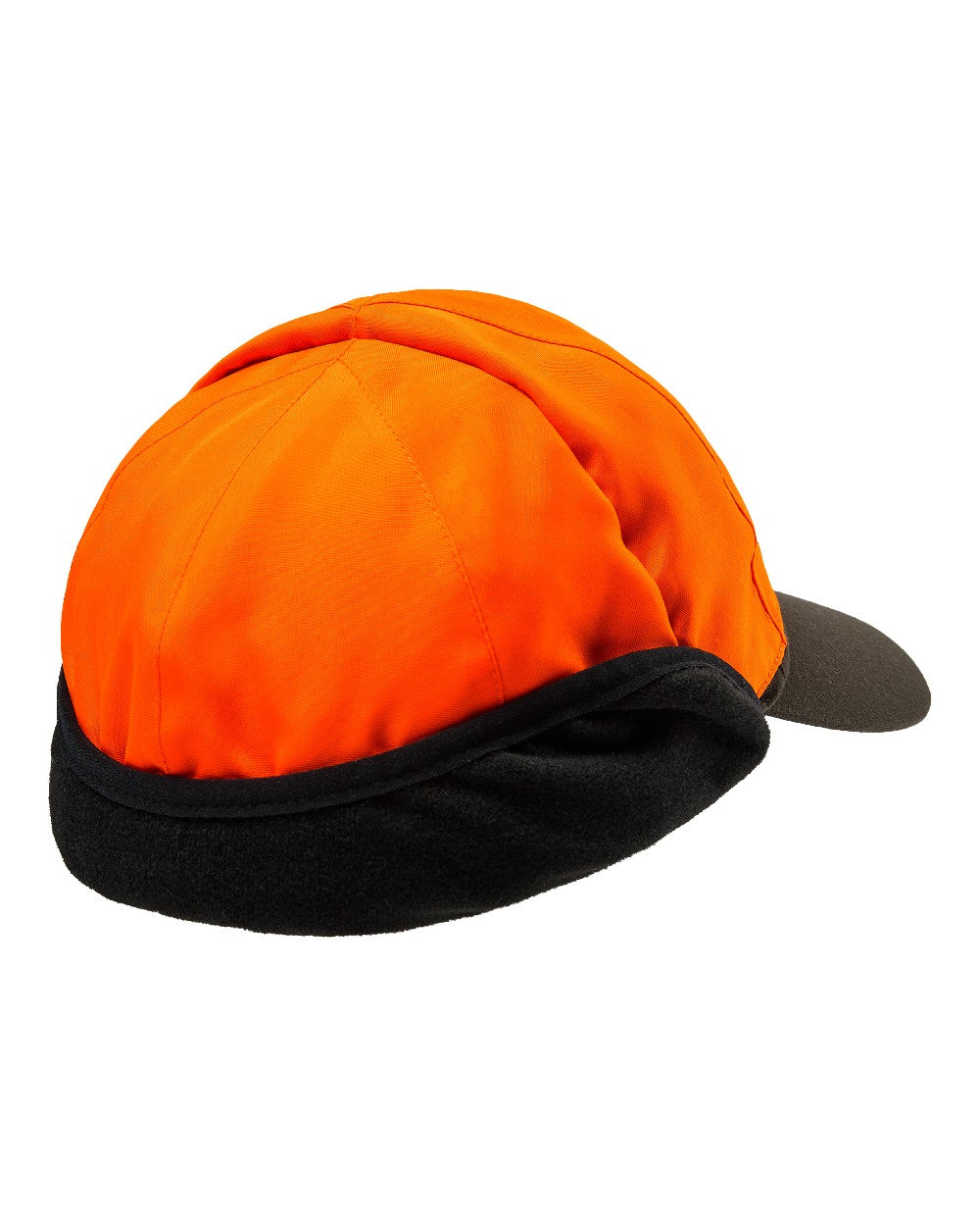 Wood coloured Deerhunter Game Cap with Safety on white background