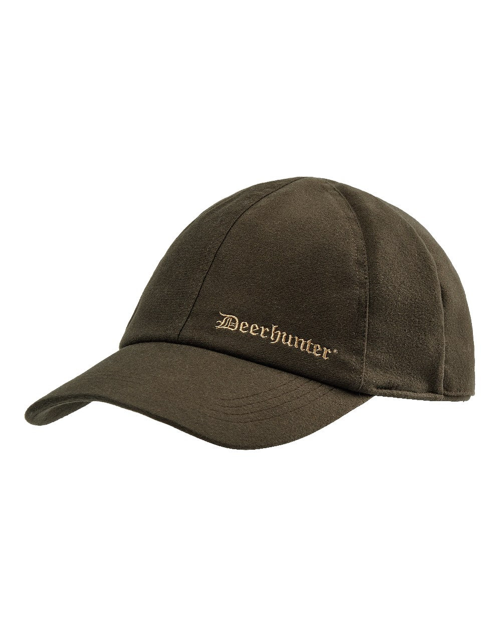 Wood coloured Deerhunter Game Cap with Safety on white background
