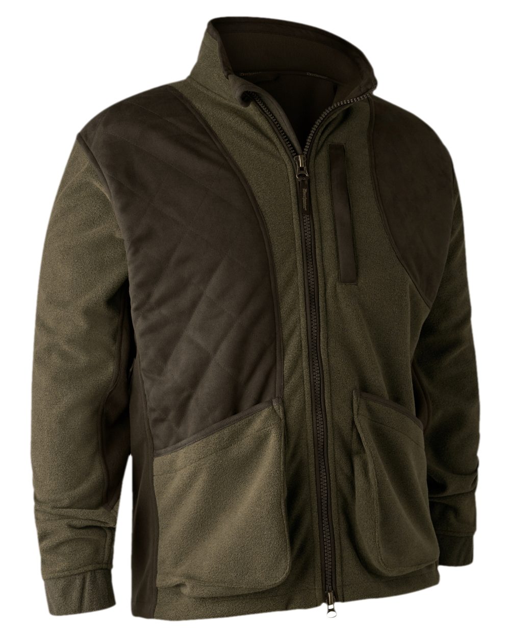 Graphite Green Coloured Deerhunter Gamekeeper Shooting Jacket on white background