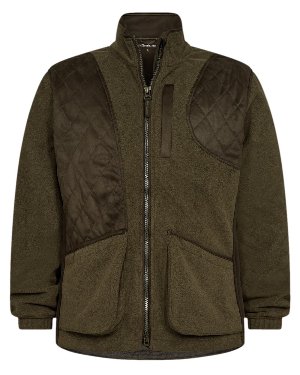 Graphite Green Coloured Deerhunter Gamekeeper Shooting Jacket on white background