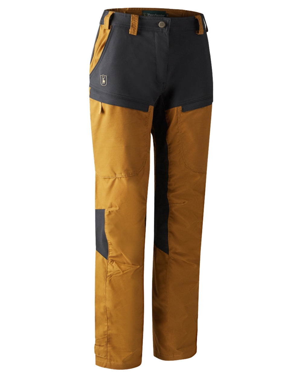 Bronze coloured Deerhunter Lady Ann Trousers on white background