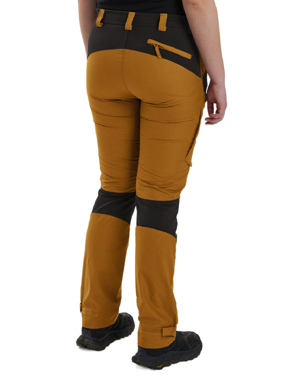 Bronze coloured Deerhunter Lady Ann Trousers on white background
